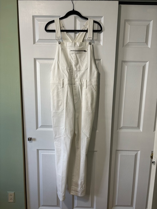 Madewell Denim - Madewell White Women's Denim Overalls